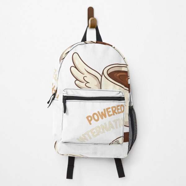 Item preview, Powered by Coffee Cartoon – International Coffee Day Design designed and sold by YK SHOP.