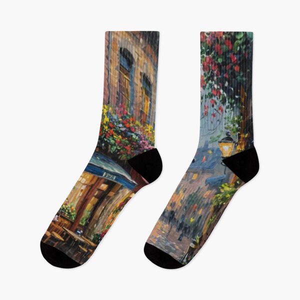 Item preview, Rainy day in the old town designed and sold by sid1802.