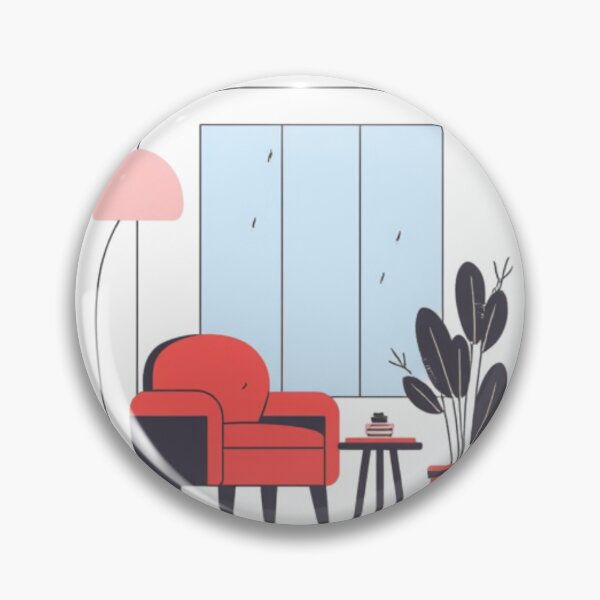 Item preview, Safe Space – Cozy Peaceful Interior Illustration designed and sold by CHILLORA.
