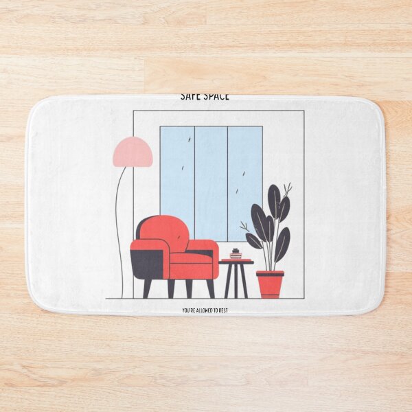 Item preview, Safe Space – Cozy Peaceful Interior Illustration designed and sold by CHILLORA.