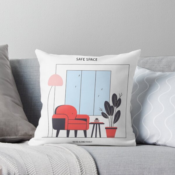 Item preview, Safe Space – Cozy Peaceful Interior Illustration designed and sold by CHILLORA.