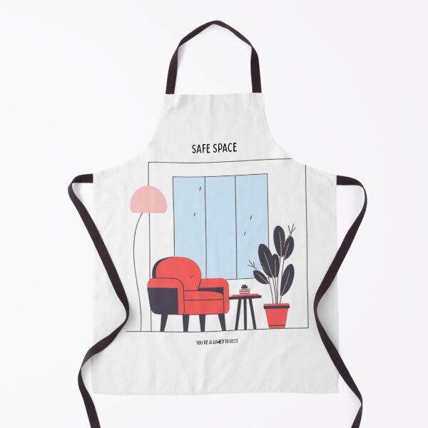 Item preview, Safe Space – Cozy Peaceful Interior Illustration designed and sold by CHILLORA.