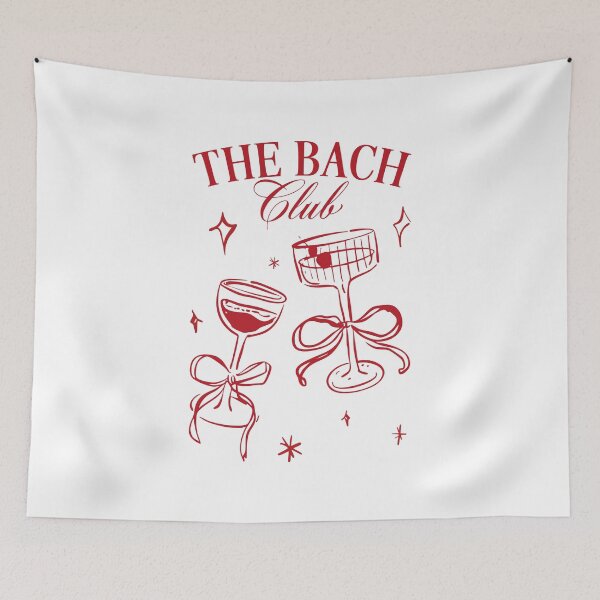 Item preview, THE BACH CLUB: Wedding Bachelorette Party designed and sold by CrestaCreates.