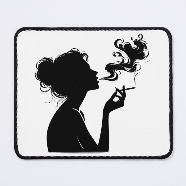 Item preview, Midnight Muse Minimalist Noir Silhouette Art Design. designed and sold by Spark2Seduction.