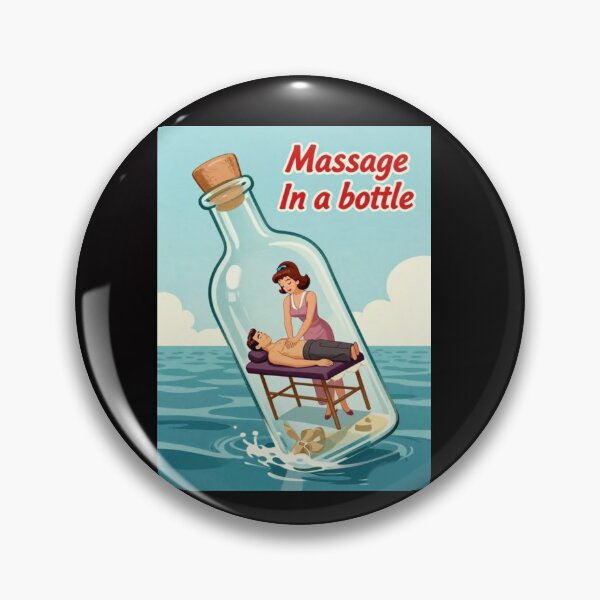 Item preview, Massage in a bottle designed and sold by halibutgoatramb.