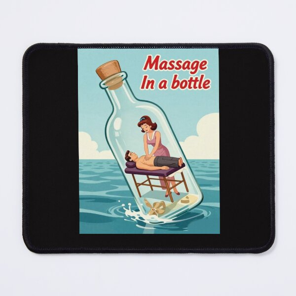 Item preview, Massage in a bottle designed and sold by halibutgoatramb.