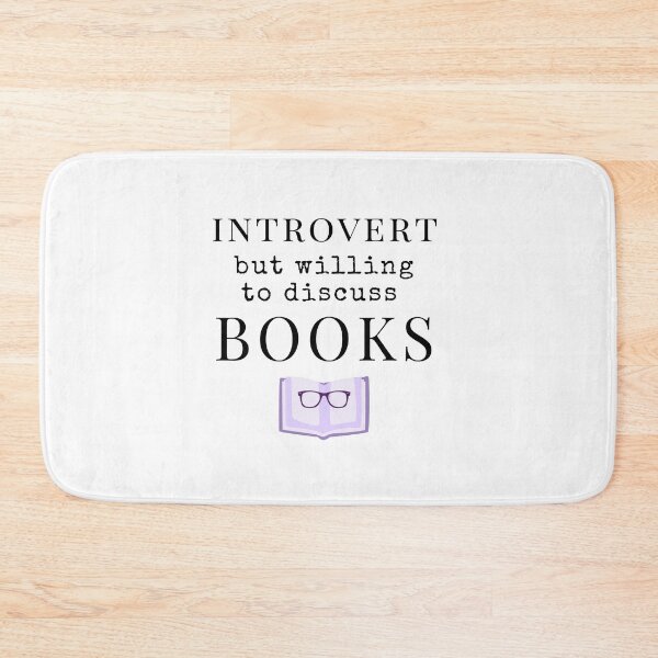 Item preview, Introvert But Willing To Discuss Books Book Lover Gift Sticker designed and sold by ade-datt.