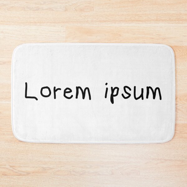 Item preview, Lorem Ipsum – Minimalist Placeholder Text Design designed and sold by CurlyDude.