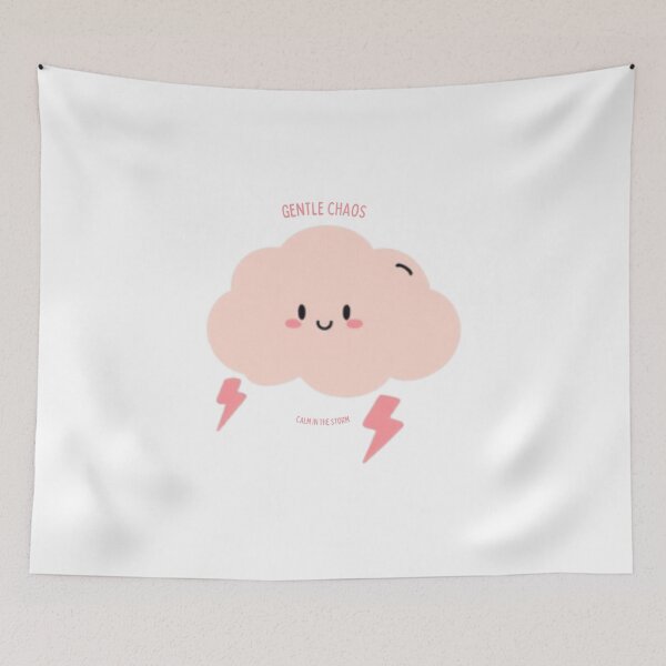 Item preview, Gentle Chaos – Calm in the Storm Aesthetic Illustration designed and sold by CHILLORA.