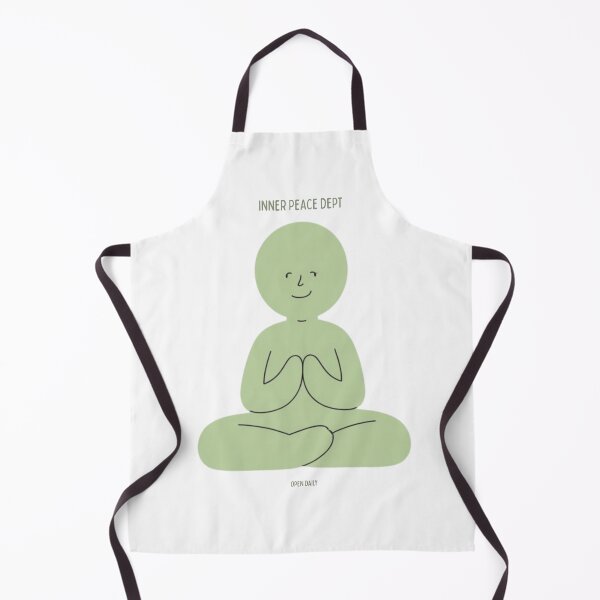 Item preview, Inner Peace Dept – Mindfulness & Meditation Aesthetic Art designed and sold by CHILLORA.