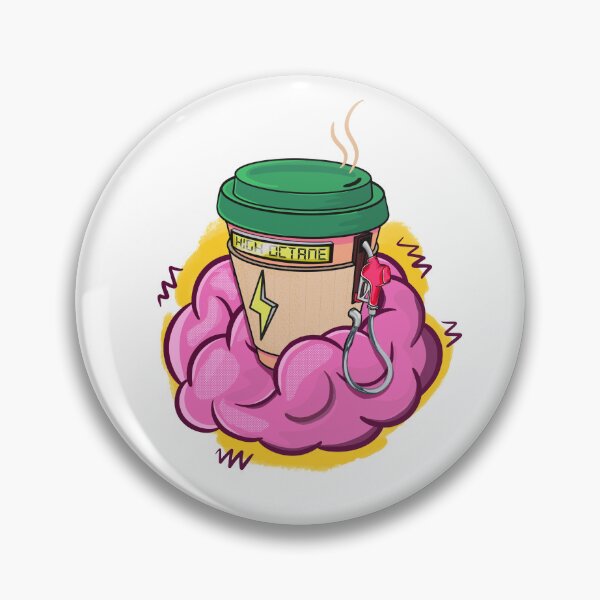 Item preview, Brain Fuel Coffee designed and sold by danhoodstudio.