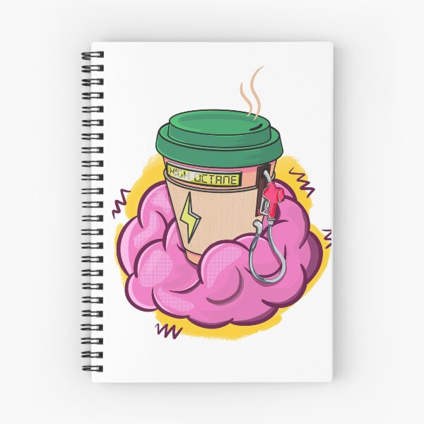Item preview, Brain Fuel Coffee designed and sold by danhoodstudio.