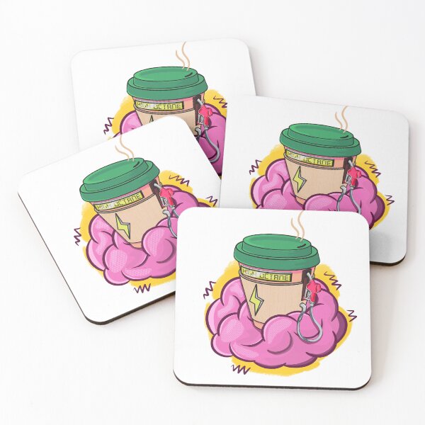 Item preview, Brain Fuel Coffee designed and sold by danhoodstudio.