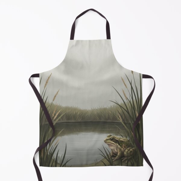 Item preview, Shy Frog by the Pond designed and sold by HeyHas.
