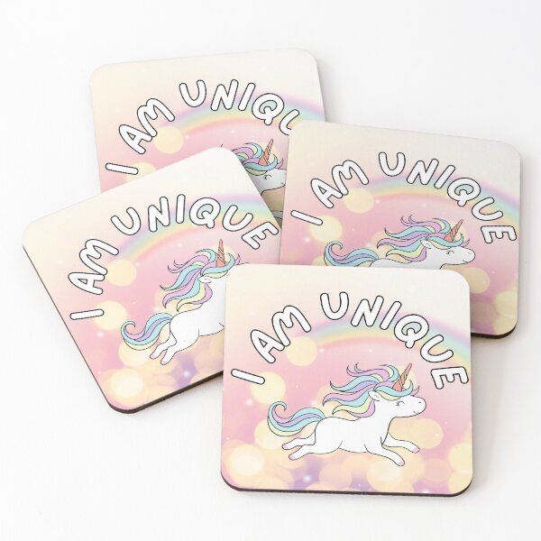 Item preview, I Am Unique – Magical Unicorn Dream designed and sold by ZisanArts.