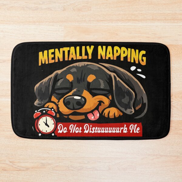 Item preview, Dachshund Napping – Mentally Napping Mode designed and sold by OneMoments.