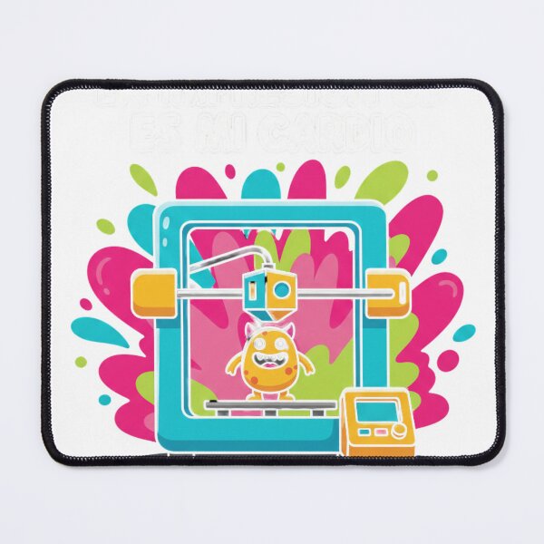 Item preview, 3D Printing Is My Cardio – Funny Maker Cartoon Design designed and sold by YK SHOP.
