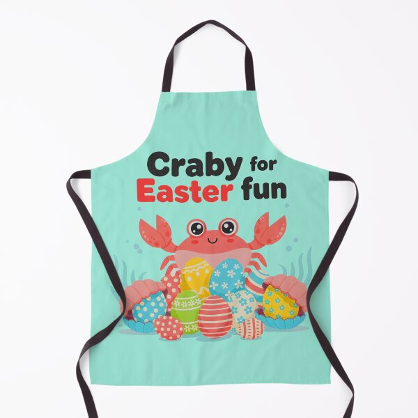 Item preview, Crabby for Easter Fun – Cute Crab Easter Illustration designed and sold by Sea Gem.