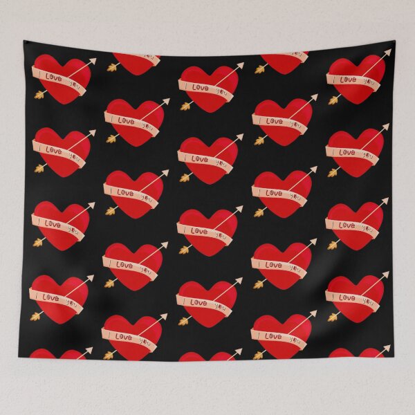 Item preview, HEART PIERCED BY AN ARROW designed and sold by Pabhas.