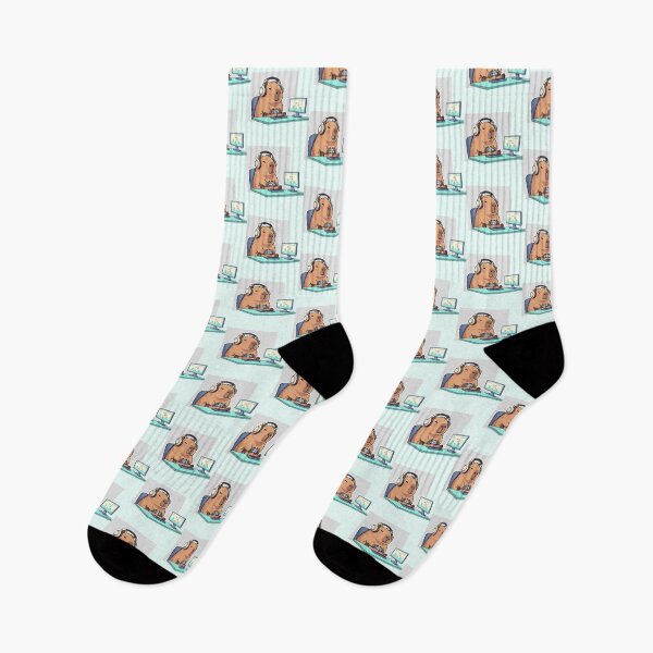 Item preview, Cute Capybara Gamer – Cozy Gaming Vibes designed and sold by soletstudio.