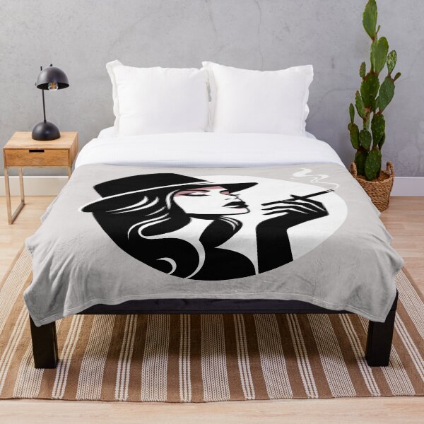 Item preview, Noir Femme Fatale Bold Graphic Silhouette Art. designed and sold by Spark2Seduction.