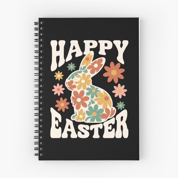 Item preview, Floral Checkerboard Easter Bunny Silhouette designed and sold by SignumShop.