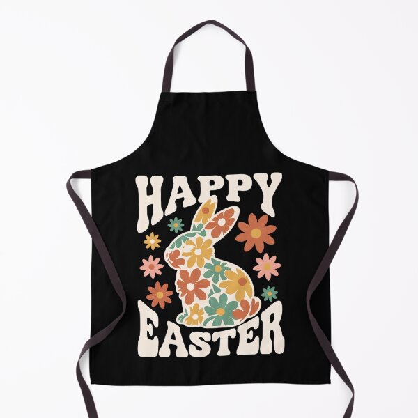 Item preview, Floral Checkerboard Easter Bunny Silhouette designed and sold by SignumShop.