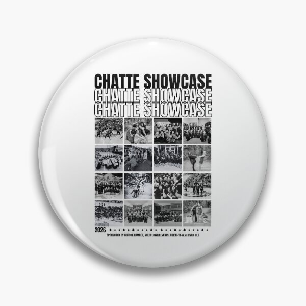 Item preview, Limited: Chatte Showcase 2026 (black writing) designed and sold by Chatte-Fan-Gear.