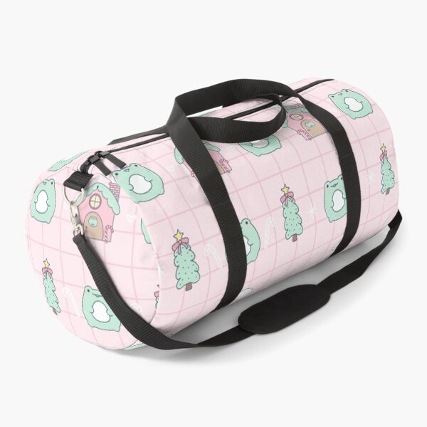 Item preview, Kawaii Pastel Christmas Frog Pattern designed and sold by ShyHomebodyClub.