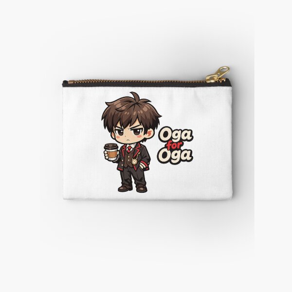 Item preview, Oga for Oga Funny Meme – Cute Chibi Coffee Boss Energy designed and sold by inaveed.