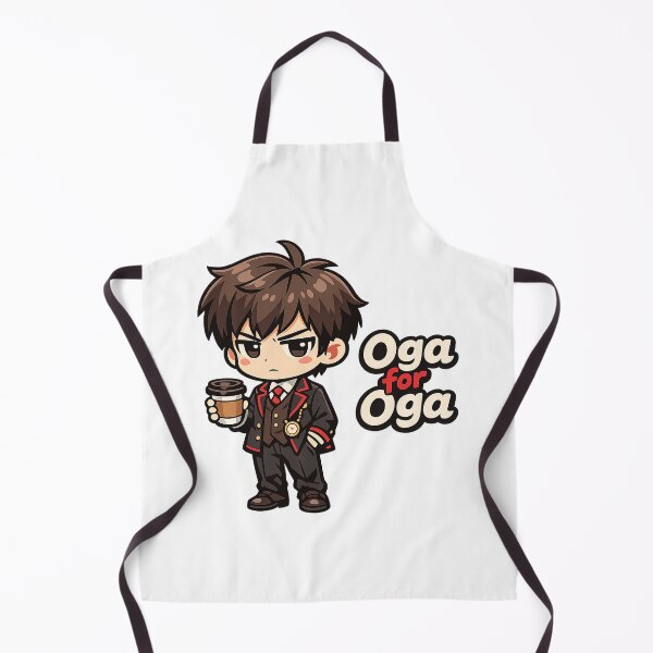 Item preview, Oga for Oga Funny Meme – Cute Chibi Coffee Boss Energy designed and sold by inaveed.