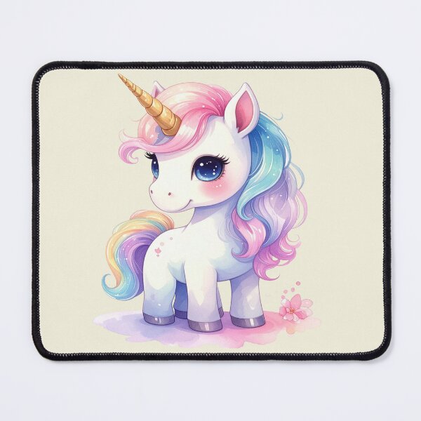 Item preview, Unicorn in delicate pastel colors designed and sold by LiskoDesign.