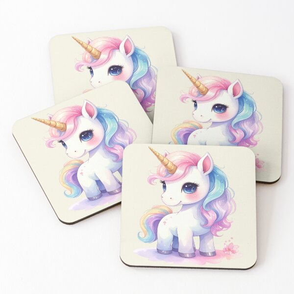 Item preview, Unicorn in delicate pastel colors designed and sold by LiskoDesign.