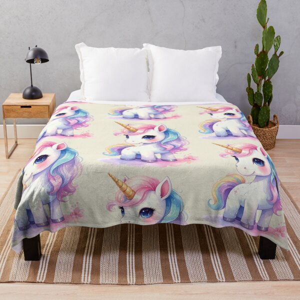 Item preview, Unicorn in delicate pastel colors designed and sold by LiskoDesign.