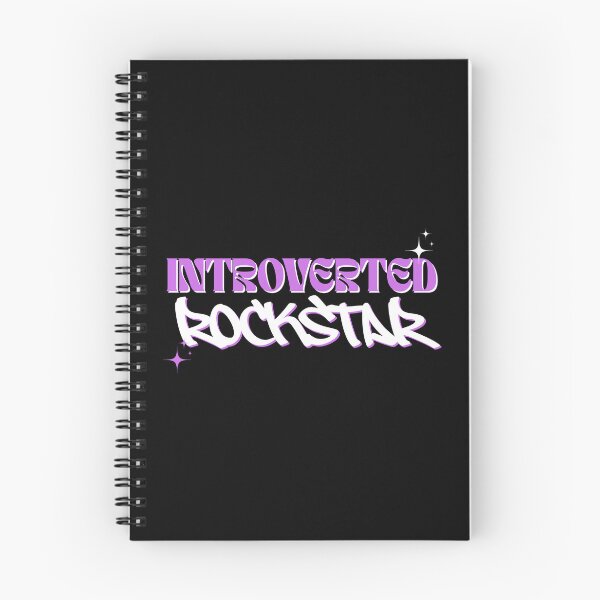 Item preview, Introverted Rockstar | Purple Y2K Graffiti Aesthetic designed and sold by JB-designstudio.