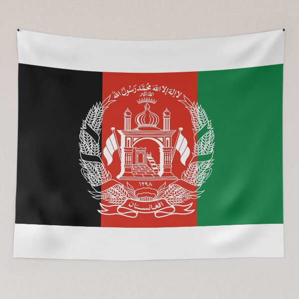 Item preview, Classic Afghanistan National Flag - Afghan Heritage & Pride designed and sold by NTGUILTY.