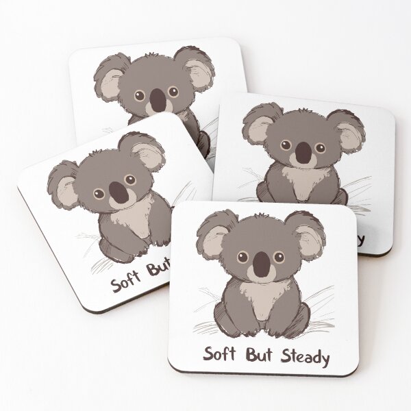Item preview, Soft But Steady | Cute Koala designed and sold by OuSfian1.