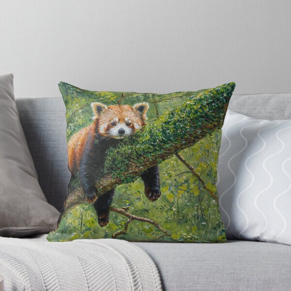 Item preview, Red Panda resting on a Tree designed and sold by sid1802.