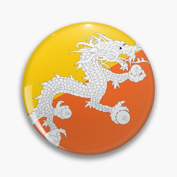 Item preview, Classic Bhutan National Flag - Thunder Dragon Pride designed and sold by NTGUILTY.