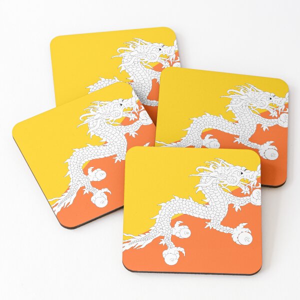 Item preview, Classic Bhutan National Flag - Thunder Dragon Pride designed and sold by NTGUILTY.