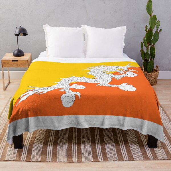 Item preview, Classic Bhutan National Flag - Thunder Dragon Pride designed and sold by NTGUILTY.