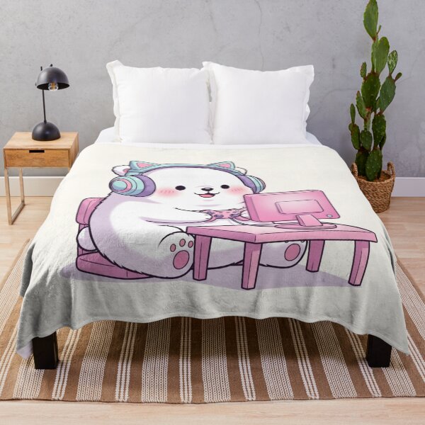 Item preview, Kawaii Gamer Bear – Cute Pastel Gaming Aesthetic designed and sold by soletstudio.