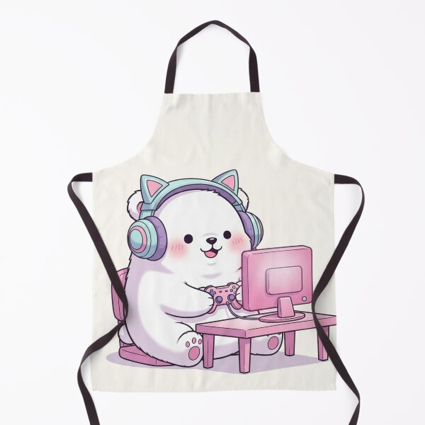 Item preview, Kawaii Gamer Bear – Cute Pastel Gaming Aesthetic designed and sold by soletstudio.
