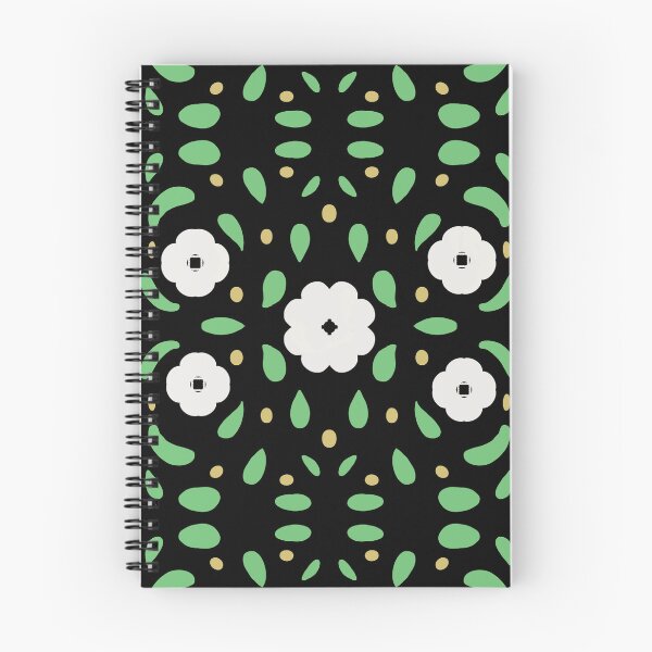 Item preview, Floral Motif in White designed and sold by annettemwvb.