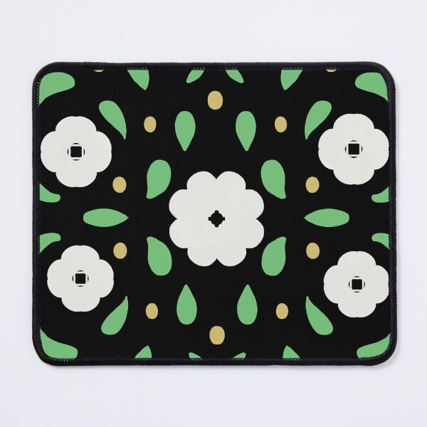Item preview, Floral Motif in White designed and sold by annettemwvb.