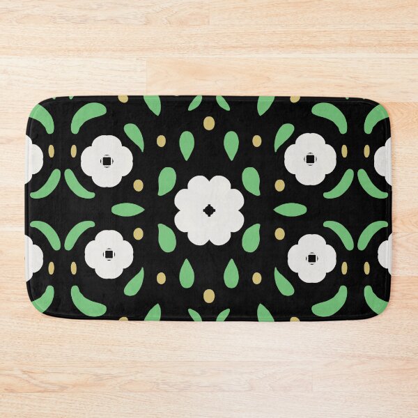 Item preview, Floral Motif in White designed and sold by annettemwvb.