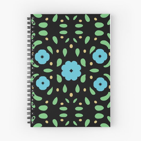 Item preview, Floral Motif in Blue designed and sold by annettemwvb.