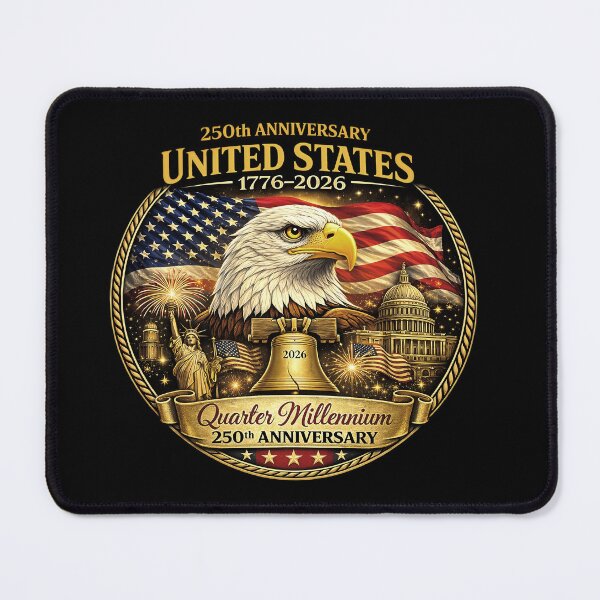 Item preview, Copy of 250 Anniversary USA 250th US Flag Patriotic 4th of July designed and sold by gear-posters.