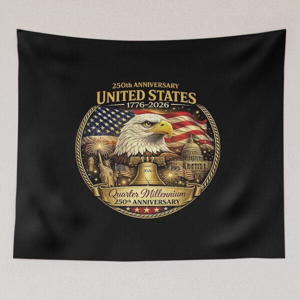 Item preview, Copy of 250 Anniversary USA 250th US Flag Patriotic 4th of July designed and sold by gear-posters.