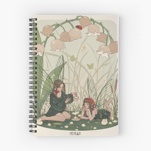 Item preview, The Cicada Fairies and Cinnamon Milk Tea designed and sold by Mistravnn.